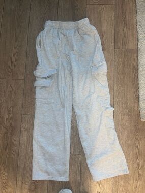 Garage Light Gray Cargo Joggers